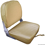 Сиденье с откидной спинкой с песочной виниловой подушкой 474 x 400 х 467 мм, Osculati 48.404.03