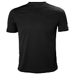 Helly hansen 48363-980-4XL Базовый слой с коротким рукавом Tech Черный Ebony 4XL