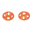 Купить Baetis BACPFO8 Перфорированная головка Оранжевый Fluor Orange 8 mm  7ft.ru в интернет магазине Семь Футов