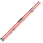 Lineaeffe 2284642 Seabord Удочка Для Серфинга Золотистый 4.20 m 