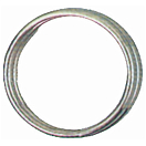 Купить Mustad MA031-NI-76-10 Круглые кольца Серебристый Nickel 7.6  7ft.ru в интернет магазине Семь Футов