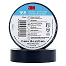 Купить Лента 3M Temflex 165 10м 15x0,15мм из чёрного ПВХ электроизоляционная 7ft.ru в интернет магазине Семь Футов