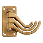 Foresti & suardi 5050573 Крючок для одежды Золотистый Bronze 73 x 36 mm 