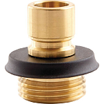 Gilmour 161-8000941003 Brass Male Quick Соединитель шланга Золотистый