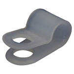 Talamex 14425640 P-Clip Nylon 6 Единицы Серый  Grey 4.3 mm 