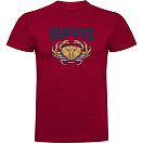 Купить Kruskis CA655003116C066 Футболка с коротким рукавом Seafood Crab Красный Dark Red L 7ft.ru в интернет магазине Семь Футов
