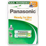 Panasonic P03P/2B750DECT 1x2 NiMH Micro AAA 750mAh DECT Готовые к использованию батареи Белая