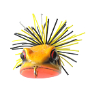 Купить Приманка лягушка на щуку CrazZzy Frog Mini (Цвет-Mystic лягушки 005) CFM Mystic Lures 7ft.ru в интернет магазине Семь Футов