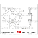 Купить Звезда для мотоцикла ведущая C4461-16 RK Chains 7ft.ru в интернет магазине Семь Футов