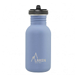 Laken BSF50AZ Нержавеющая сталь Basic Flow бутылка 500ml Голубой Blue