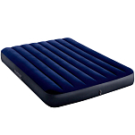 Intex 64758 Dura-Beam Classic Downy Двойной матрас Голубой Blue 191 x 137 x 25 cm