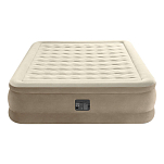 Intex 64428 Ultra Plush Надувная кровать размера queen-size  Beige