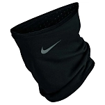 Nike N.000.3777.042.SM Шарф-хомут Run Therma Sphere 3.0 Черный Black / Silver S-M