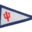 CLUB BURGEES 86L4X Club Burgee для Köpenicker Sportclub Abteilung Segeln (зарегистрированная в Германии ассоциация)