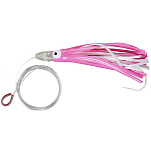 X-Way 81201 Crystal Jig Double Vinyl Skirt установлен Белая Pink / White