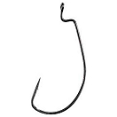 Купить Mikado HS2322-2/0BN Sensual Offset Worm II Техасский Крюк Серебристый Black Nickel 2/0  7ft.ru в интернет магазине Семь Футов