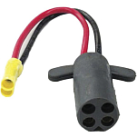 Rig rite 750-410 V-Groove Коннектор Черный  Grey