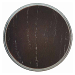 Eurohunt 560832 Круглая тарелка для трофеев кабана кабана Коричневый Dark Brown 14 cm 