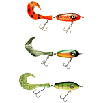 Abu garcia 1303125 Svartzonker McMio Slow Sinking 240 Mm 54g Многоцветный Hot Pearl / OR