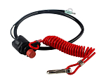 Кнопка аварийной остановки с чекой Yamaha 9.9-25, Omax 6E98257500_OM