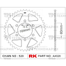 Купить Звезда для мотоцикла ведомая алюминиевая A4028-43-0A RK Chains 7ft.ru в интернет магазине Семь Футов