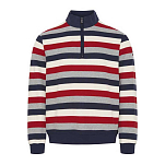 Sea ranch 23-7-5024-4065-3XL Свитер с полумолнией Hutchinson Многоцветный Sr Navy / Grey Melange / Sr Red 3XL