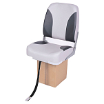 Talamex 75889032 Складывающееся сиденье Comfort XL Серый Grey