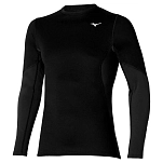 Mizuno A2GAA651-09-2XL Базовый слой с длинным рукавом Merino Wool Crew Black 2XL
