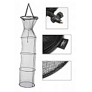 Купить Mikado S17-4035-250 Keepnet Черный  Black 250 x 40 x 35 cm  7ft.ru в интернет магазине Семь Футов