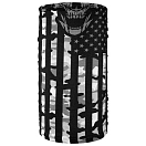 Купить Zan headgear tf462 Шарф-хомут Motley Tube® Fleece Urban Camouflage Flag Black / Camo Grey 15x10x5 7ft.ru в интернет магазине Семь Футов