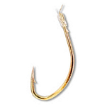Quantum fishing 4751012 Crypton Maize 0.160 Mm Связанные Крючки Золотистый Gold 12 