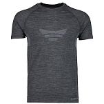 CMP 39Y4057_U973-M/L Базовый слой с коротким рукавом Seamless Sweat 39Y4057 Черный Black Melange M-L