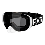 Очки FXR Ride X Spherical без подогрева Black/White 223107-1001-00