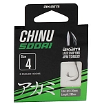Akami 12418-UNIT связанный крючок Chinu Sodai  Grey 8