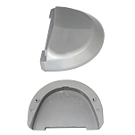 Enrico polipodio 2626520 SX/ДП-С Zinc Ножная пластина  Silver 145 x 38 mm 