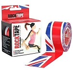 Rock tape 21639-5cmx5m кинезиологическая лента Standard 5 cmx5m Blue / Red / White 10x10x10