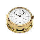Купить Часы-иллюминатор кварцевые с боем Barigo Skipper 592MS 180x70мм Ø150мм из полированной латуни 7ft.ru в интернет магазине Семь Футов