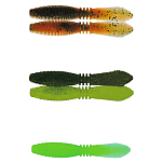 Molix SLGZ-T412-00 Sligozzo 100 Mm 8 Единицы Многоцветный 02 Watermelon Red&Black Flake