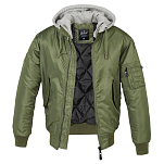 Brandit 3150-136-S Куртка MA1 Зеленый  Olive / Grey S