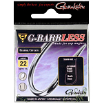Gamakatsu 185161-01800-00000-00 Gama Крючок Без Зазубрин Черный Green 18 