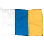 Goldenship GS73356 Флаг Канарских островов Многоцветный 20 x 30 cm 