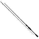 Mikado WAA937-195 Jaws Twitch Удочка для мультипликатора Серебристый Black 1.95 m