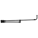 Mikado IS15-UCH-17 Double Tele Feeder Рука Серебристый Black 110-185 cm 