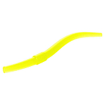 Mikado PMLW-70-LE M-Area Long 70 mm Пластиковые черви Желтый LE