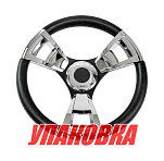 Рулевое колесо GUSSI 013 хром, д.350 мм (упаковка из 12 шт.) 30133581S_pkg_12