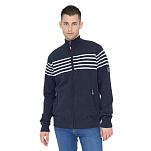 Sea ranch 21-7-247-4001-L Свитер на молнии Johan Серый Dark Navy L