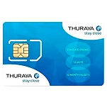 Thuraya nb-552-nb Стандартная предоплаченная SIM-карта Blue / White 12x10x5