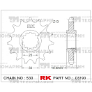 Купить Звезда для мотоцикла ведущая C6190-16 RK Chains 7ft.ru в интернет магазине Семь Футов