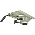 Springfield marine 169-1100521L1 Trac-Lock™ Стул Слайд И Поворотный Серебристый