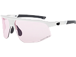 Спортивные очки GOG Kilo / White-Black / Photochromic Pink-Smoke Lens, e550-2
